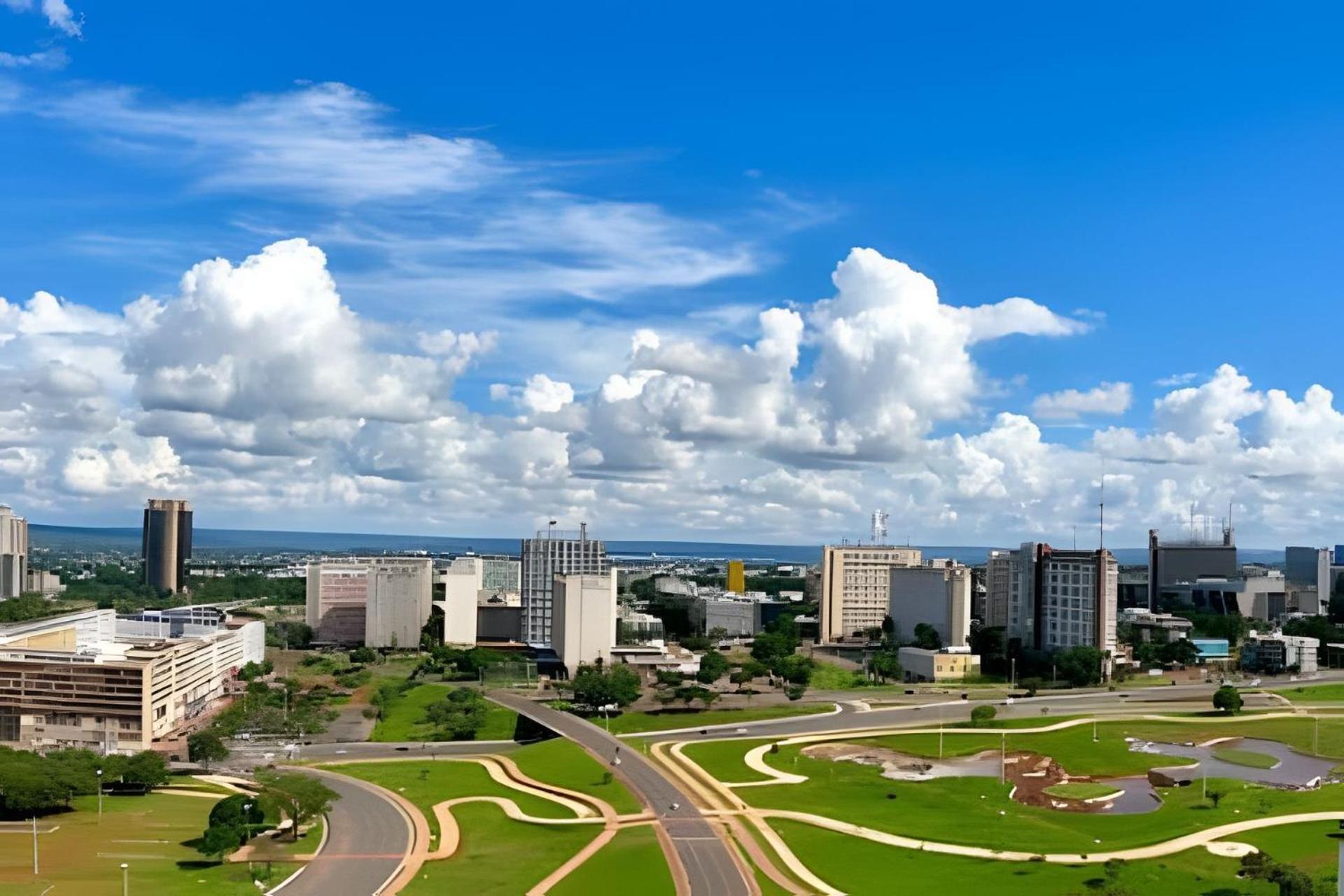 Saint Moritz Com Vista Espetacular De Brasilia Apartman Kültér fotó