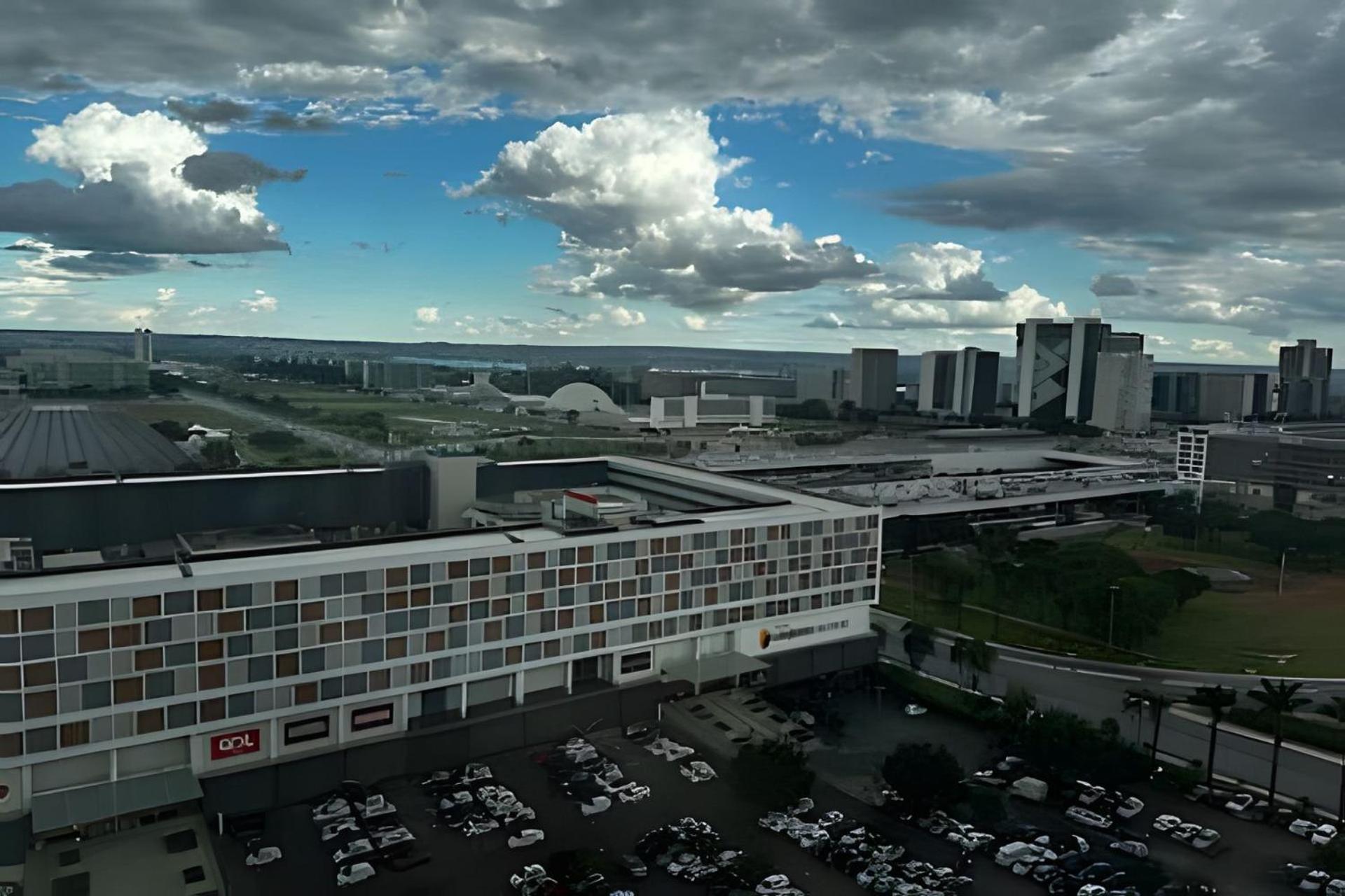 Saint Moritz Com Vista Espetacular De Brasilia Apartman Kültér fotó