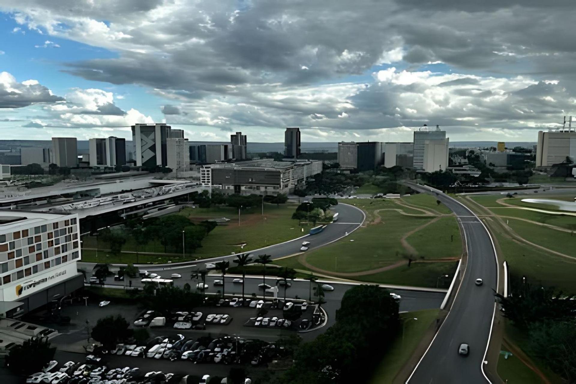 Saint Moritz Com Vista Espetacular De Brasilia Apartman Kültér fotó