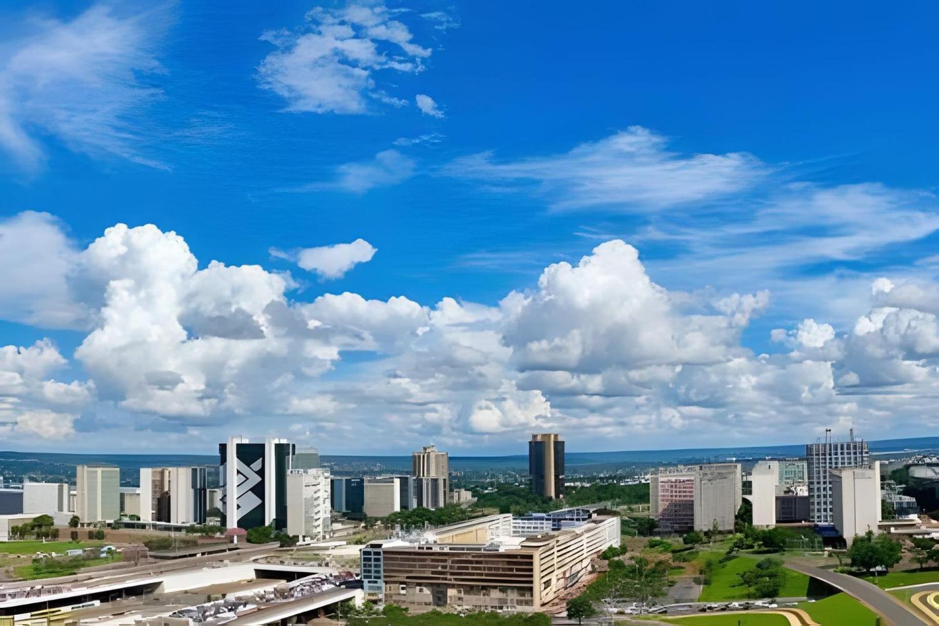 Saint Moritz Com Vista Espetacular De Brasilia Apartman Kültér fotó